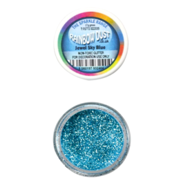 PURPURINA DECORATIVA (NO TOXICA) - JEWEL SKY BLUE / AZUL CIELO