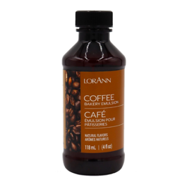 EMULSION DE PANADERIA LORANN - CAFE / COFFEE (118 ML)