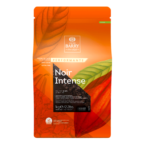 CACAO EN POLVO (100 %) CACAO BARRY - "NOIR INTENSE" 1 KG