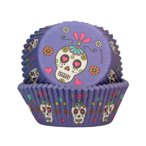 CAPSULAS CUPCAKES FUNCAKES - CALAVERA MEJICANA