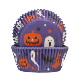 CAPSULAS CUPCAKES FUNCAKES - HALLOWEEN (PURPURAS)