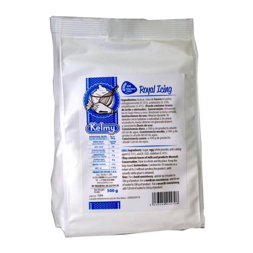 PREPARADO "ROYAL ICING" (GLASA REAL) KELMY - 500 G