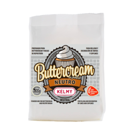 PREPARADO "BUTTERCREAM" (CREMA MANTEQUILLA) KELMY - SABOR NEUTRO [300 G]