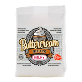 PREPARADO "BUTTERCREAM" (CREMA MANTEQUILLA) KELMY - SABOR NEUTRO [500 G]