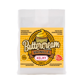 PREPARADO "BUTTERCREAM" (CREMA MANTEQUILLA) KELMY - SABOR VAINILLA [300 G]