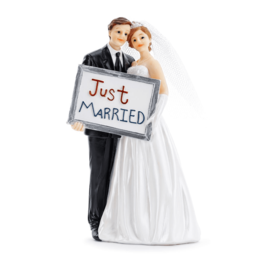 FIGURA PARA TARTA PARTYDECO - "JUST MARRIED"