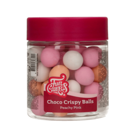 BOLAS CRUJIENTES DE CHOCOLATE FUNCAKES - PEACHY PINK (130 G)