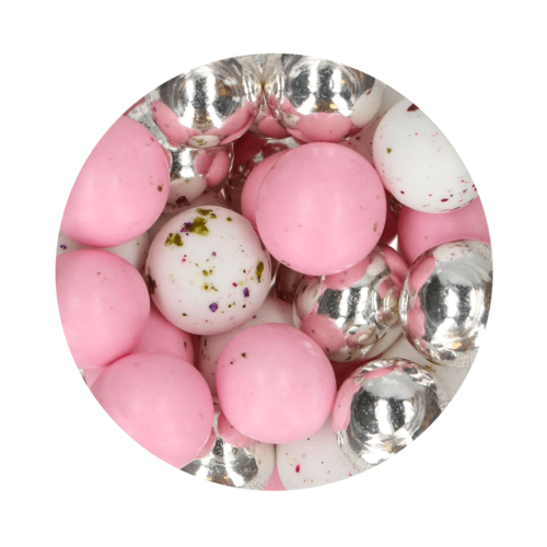 BOLAS CRUJIENTES DE CHOCOLATE FUNCAKES - GIRLY GLAM (130 G)