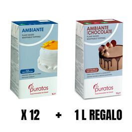 12 L NATA VEGETAL AMBIANTE + 1 L DE REGALO SABOR CHOCOLATE