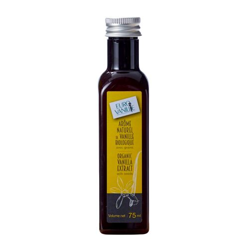 EXTRACTO DE VAINILLA BOURBON BIO CON SEMILLAS (75 ML) - EUROVANILLE