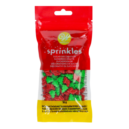 [P. CADUC.] SPRINKLES WILTON - ARBOLES Y CALCETINES (56 G)