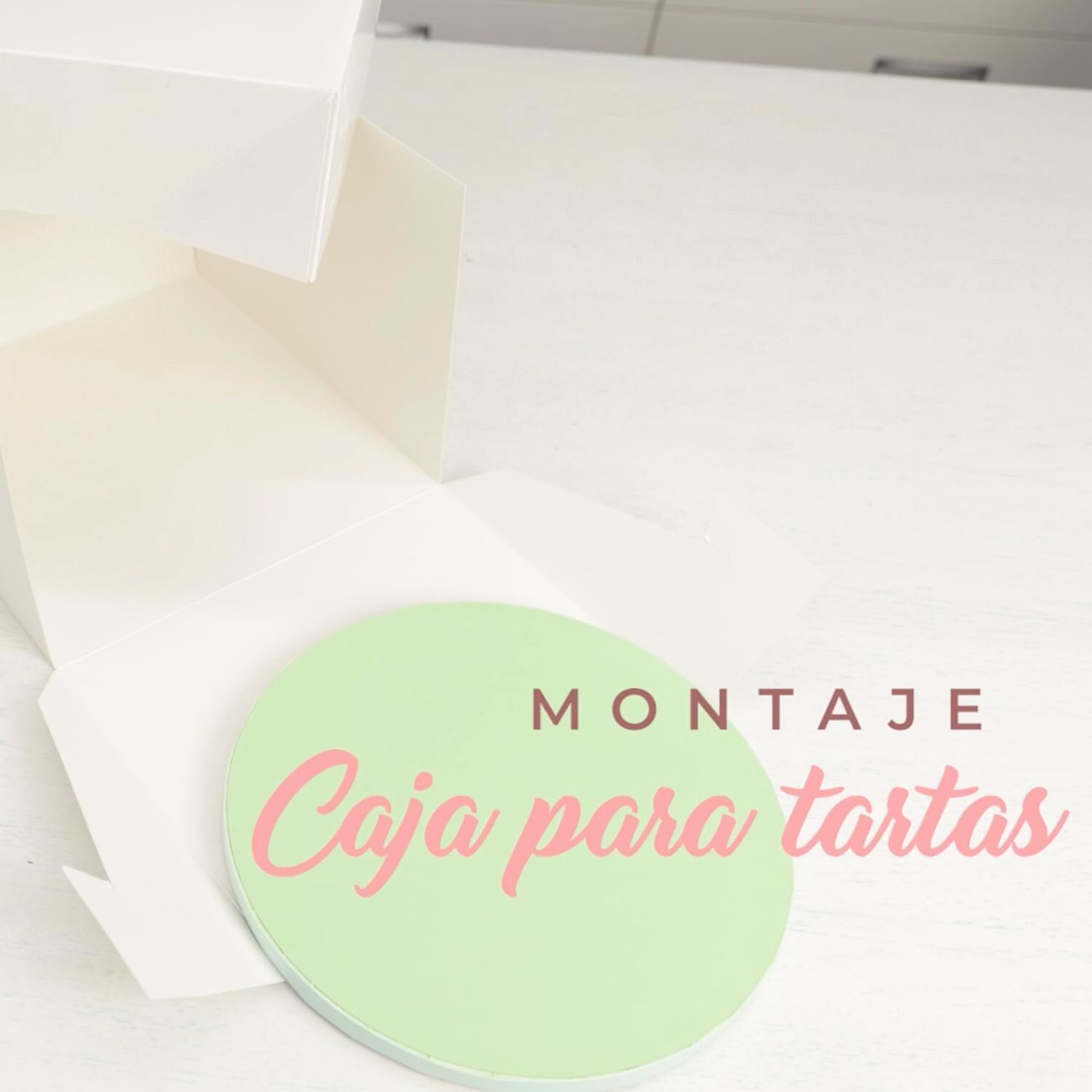 CAJA PARA TARTA 4 ALTURAS AJUSTABLES - 20 CM