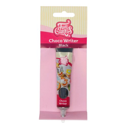 TUBO ESCRITOR "CHOCO WRITER" FUNCAKES - NEGRO (25 G)