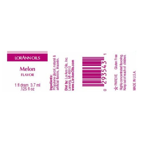 [P. CADUC.] AROMA CONCENTRADO LORANN - MELON (3,7 ML)